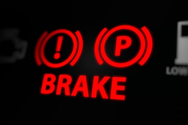 Brake warning signs